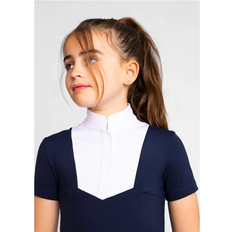 Camiseta Niña Maximilian Equestrian Sienna Manga Corta
