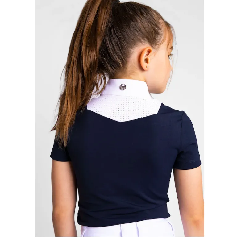Camiseta Niña Maximilian Equestrian Sienna Manga Corta