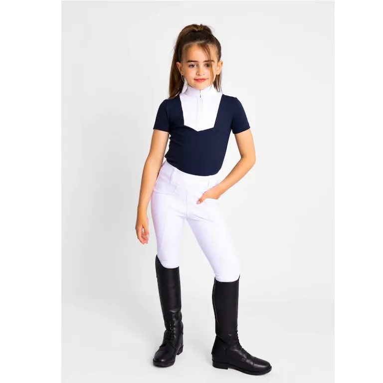 Camiseta Niña Maximilian Equestrian Sienna Manga Corta