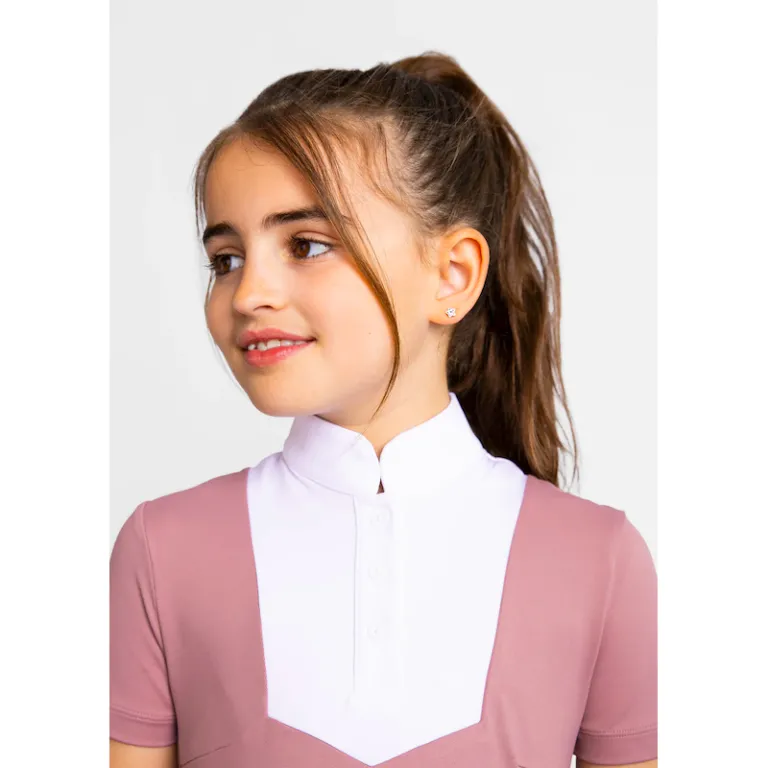 Camiseta Niña Maximilian Equestrian Sienna Manga Corta