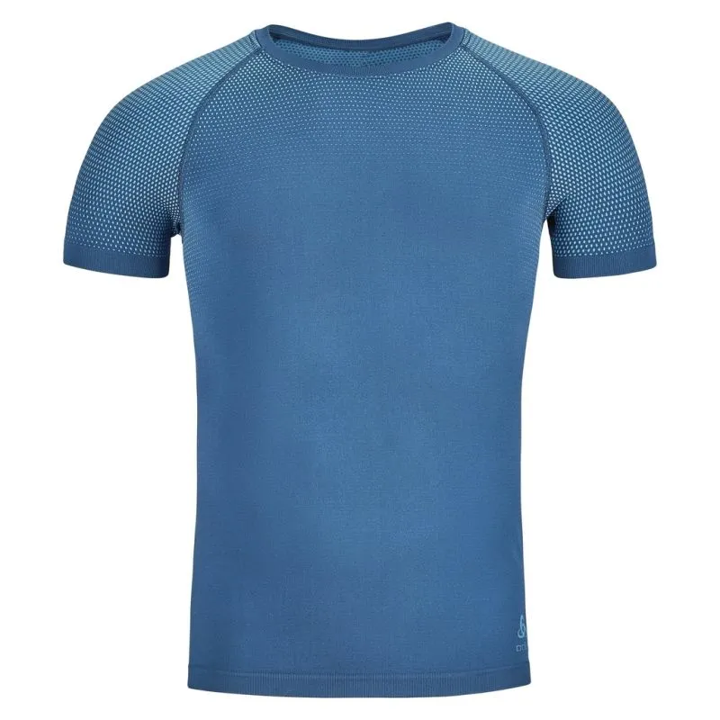 CAMISETA ODLO PERFORMANCE LIGHT ECO (AZUL WING TEAL  AZUL SAXONY) HOMBRE
