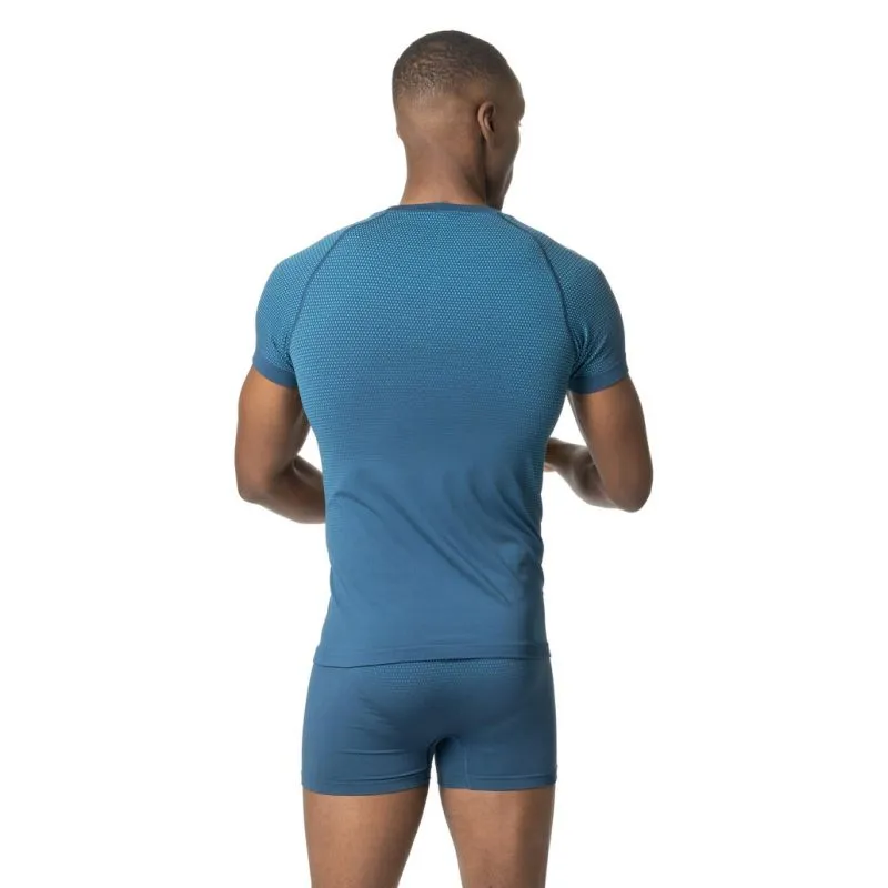 CAMISETA ODLO PERFORMANCE LIGHT ECO (AZUL WING TEAL  AZUL SAXONY) HOMBRE