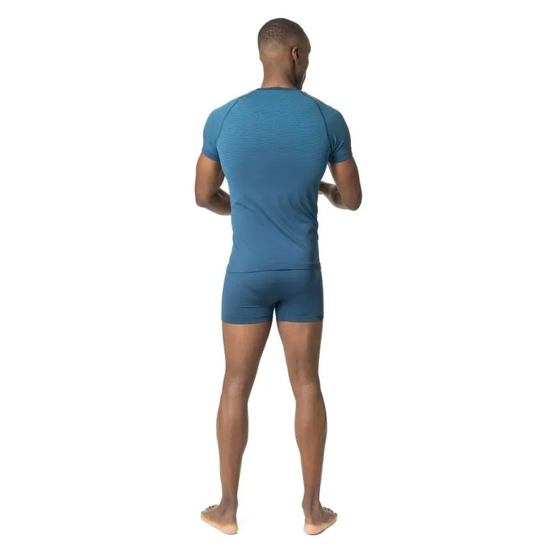 CAMISETA ODLO PERFORMANCE LIGHT ECO (AZUL WING TEAL  AZUL SAXONY) HOMBRE