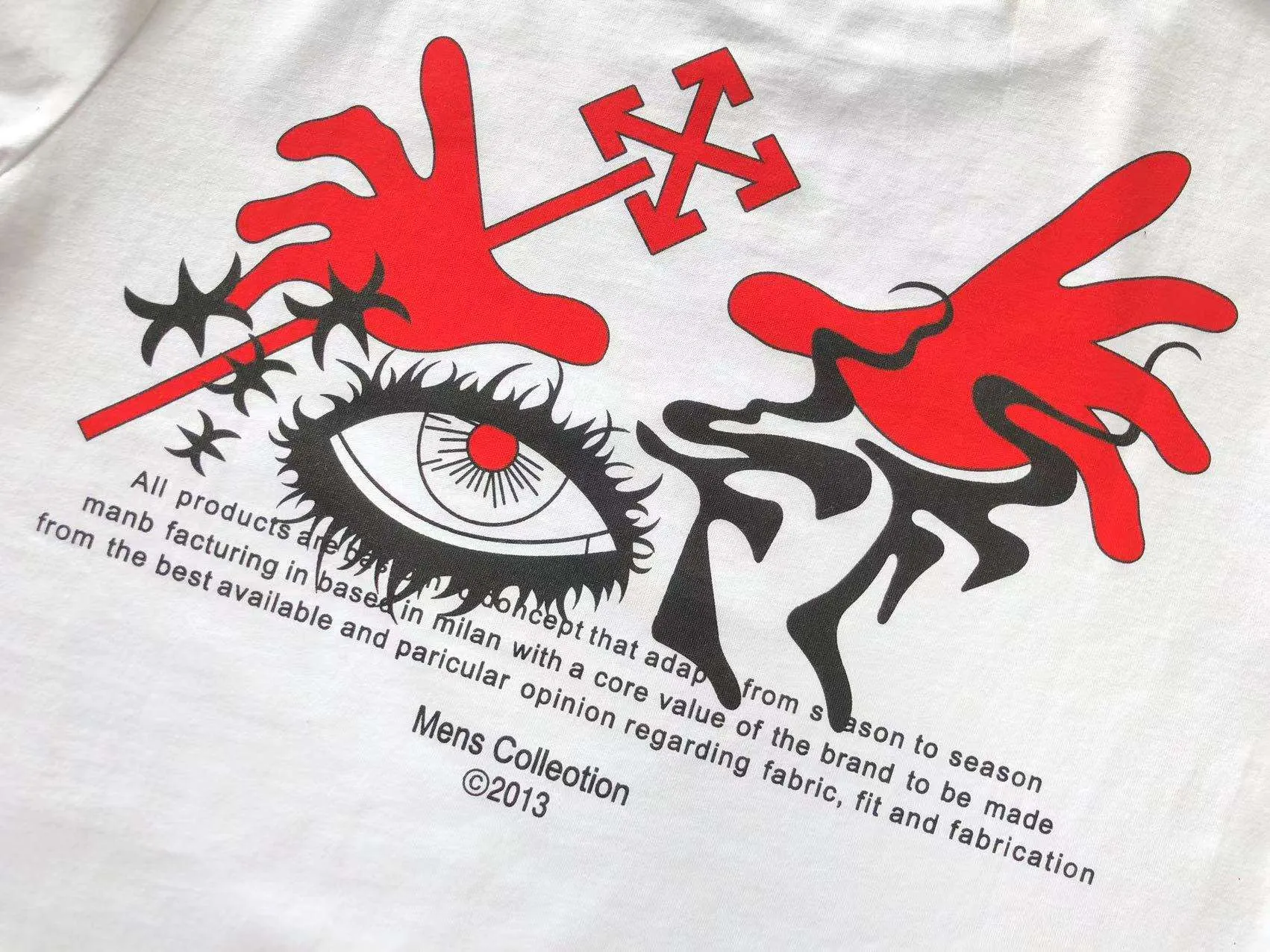 CAMISETA OFFWHITE MAGIC