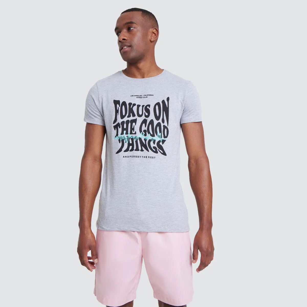 Camiseta Para Hombre Cuello Redondo