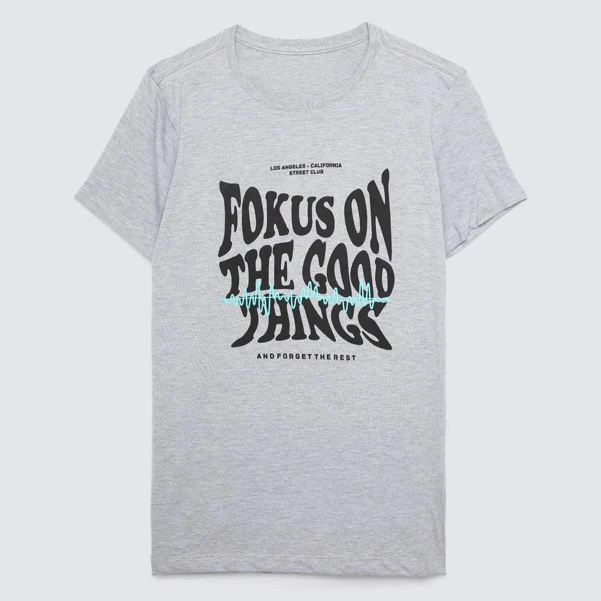 Camiseta Para Hombre Cuello Redondo