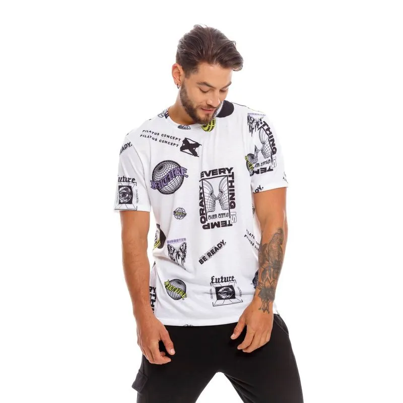 Camiseta Para Hombre  Pilatos