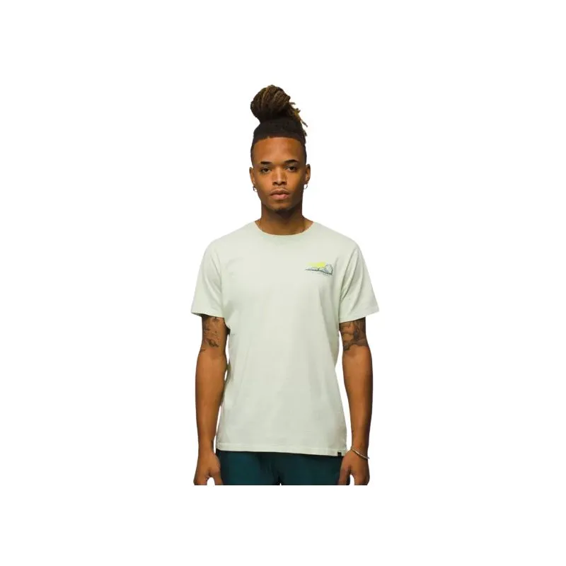 Camiseta Prana Everyday Sessions SS Tee (Pale Aloe) Hombre