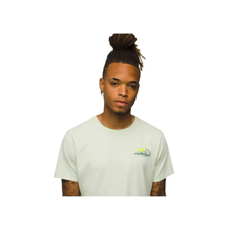 Camiseta Prana Everyday Sessions SS Tee (Pale Aloe) Hombre