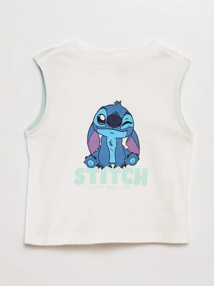 CAMISETA SIN MANGAS 'DISNEY'  BLANCO