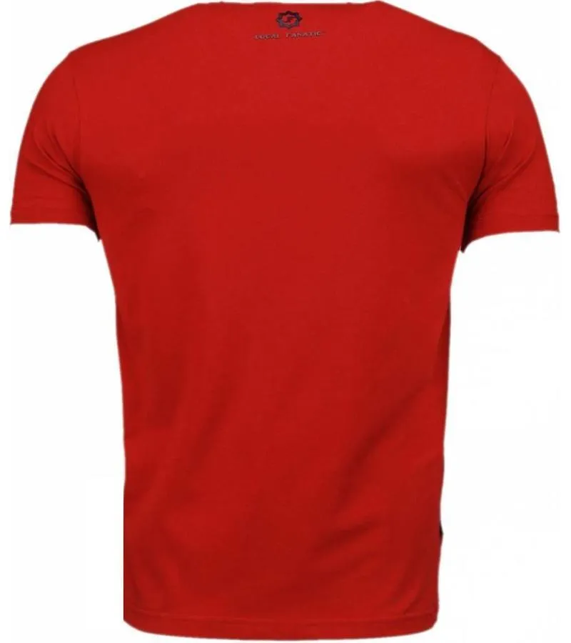 CAMISETAS  BASIC EXCLUSIVE CAMISETAS PERSONALIZADAS  ROJO