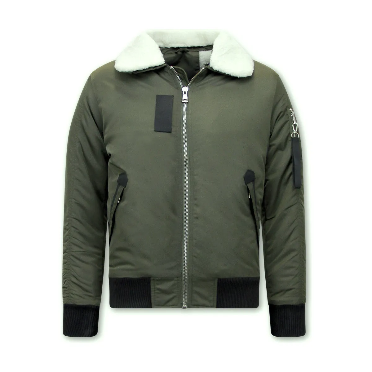 Chaqueta Bomber Para Hombre H