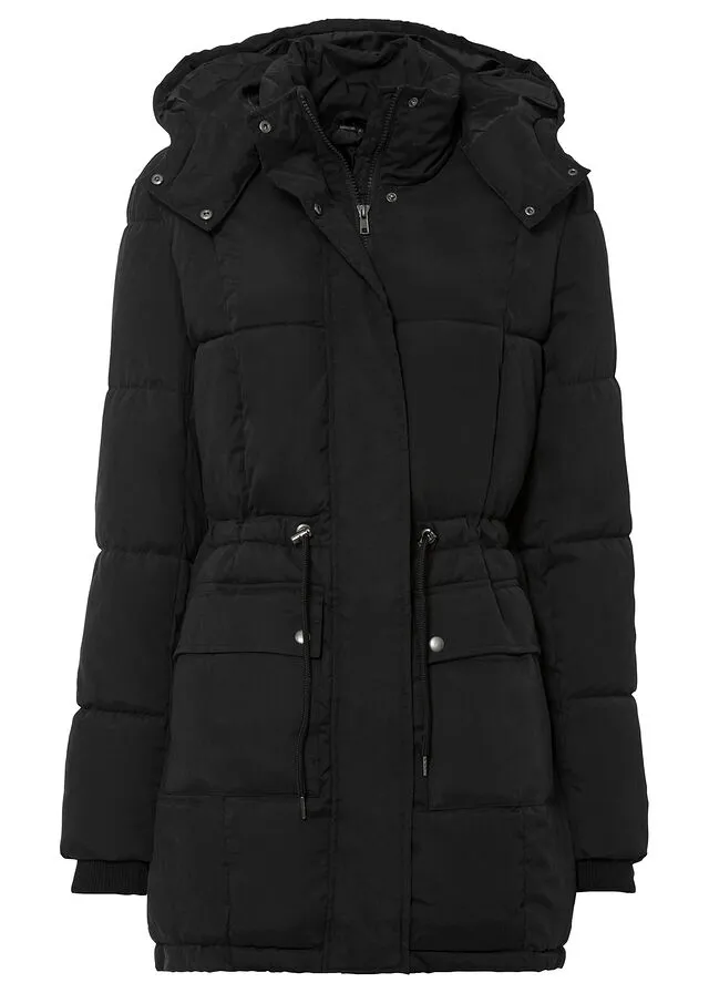 Chaqueta de plumas Negro