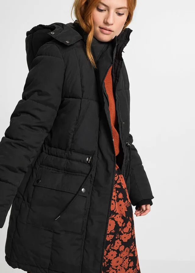 Chaqueta de plumas Negro