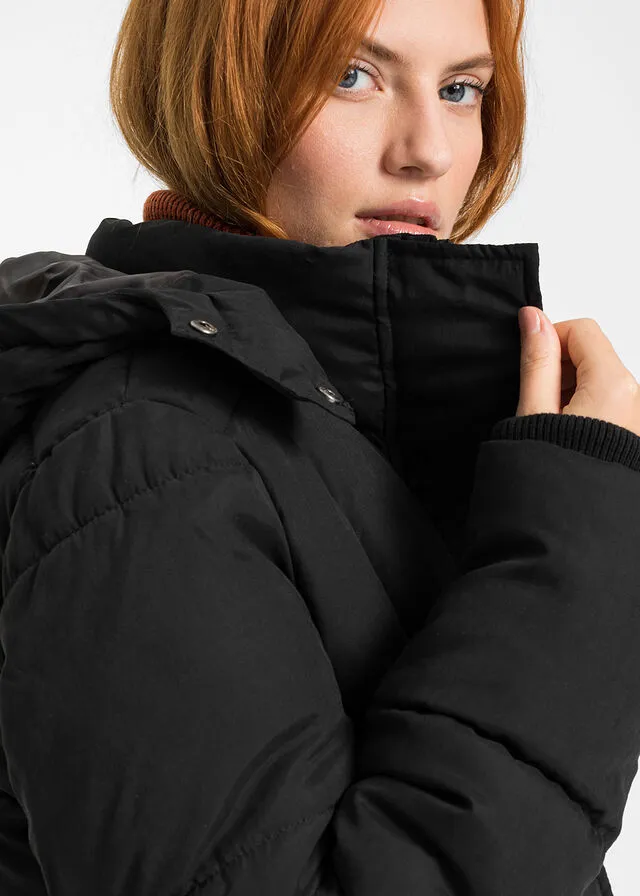 Chaqueta de plumas Negro
