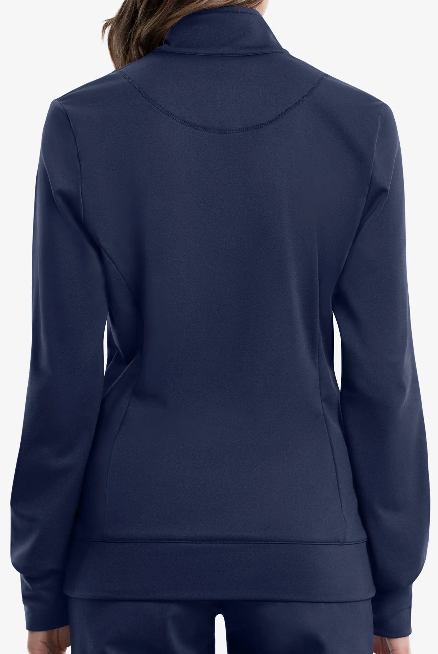 Chaqueta médica Cherokee Workwear Revolution con vellón y 3 bolsillos para mujer