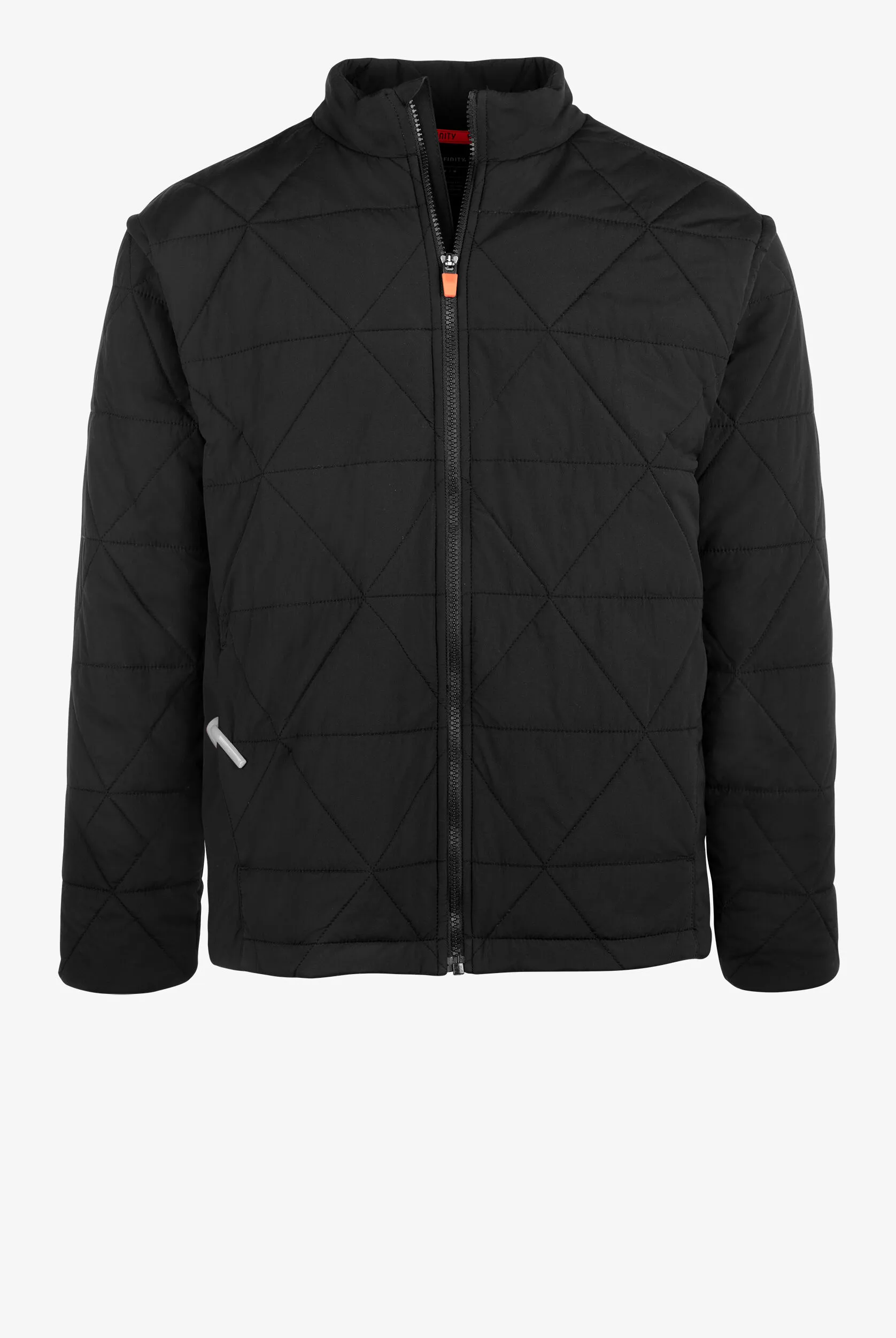 Chaqueta médica Infinity GNR8 STRETCH con cremallera y 2 bolsillos para hombre