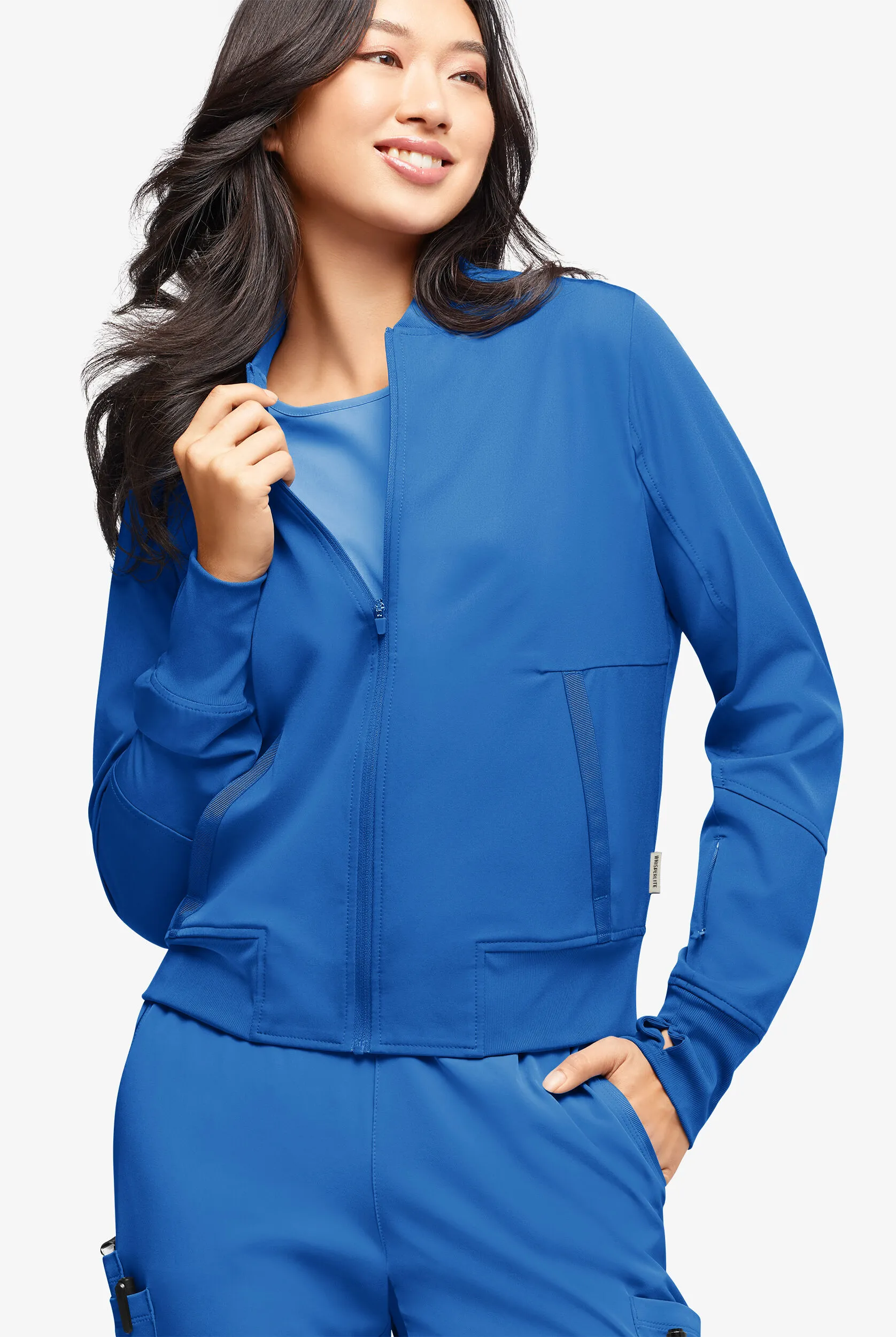 Chaqueta médica WhisperLite NOA Lightweight estilo aviadora para mujer