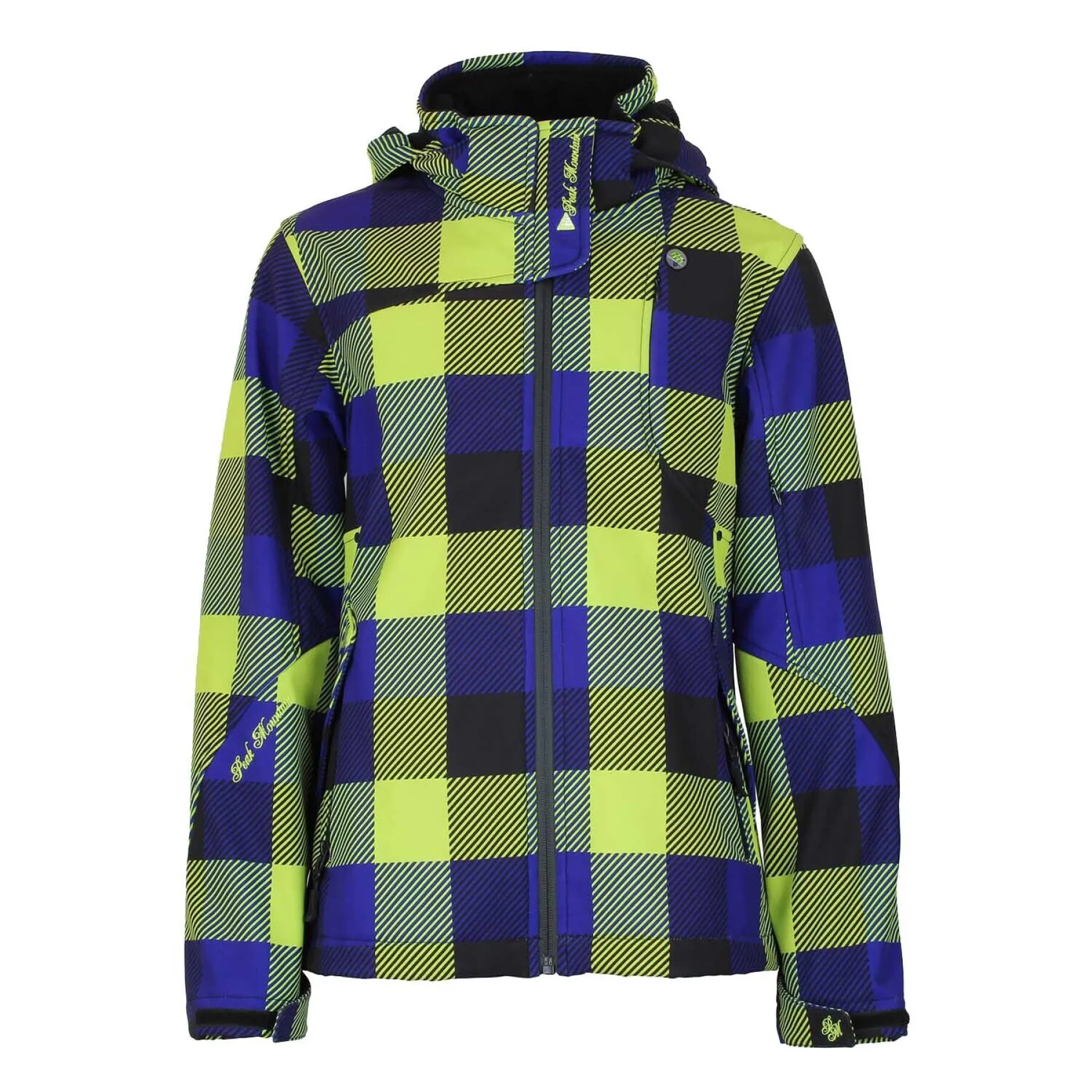 Chaqueta softshell estampada para niñas Peak Mountain Gaveny