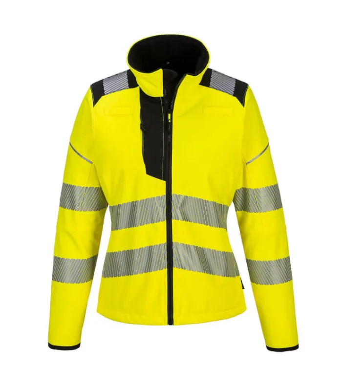 Chaqueta Softshell tejido de 3 capas de alta calidad para mujer resistente al agua PORTWEST PW381