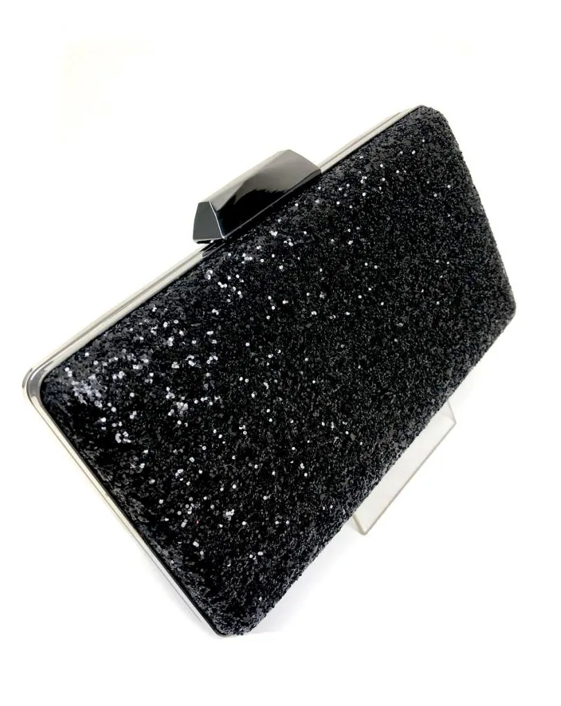 CLUTCH DE FIESTA NEGROS MUY ELEGANTES PARA MADRINAS DE BODAS