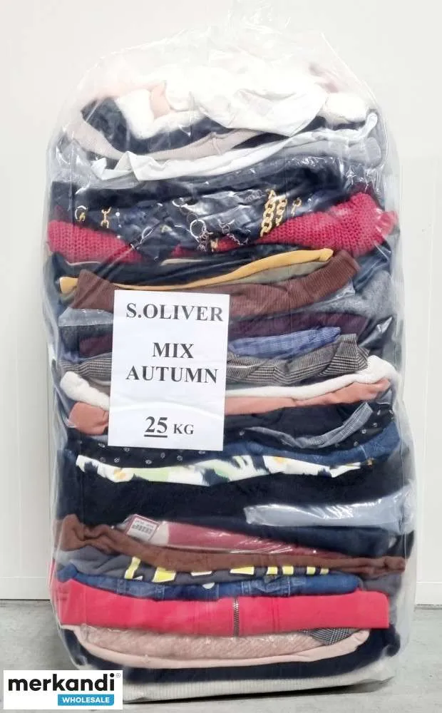 Colección de otoño de Oliver: mezcla diversa de ropa para adultos al por mayor