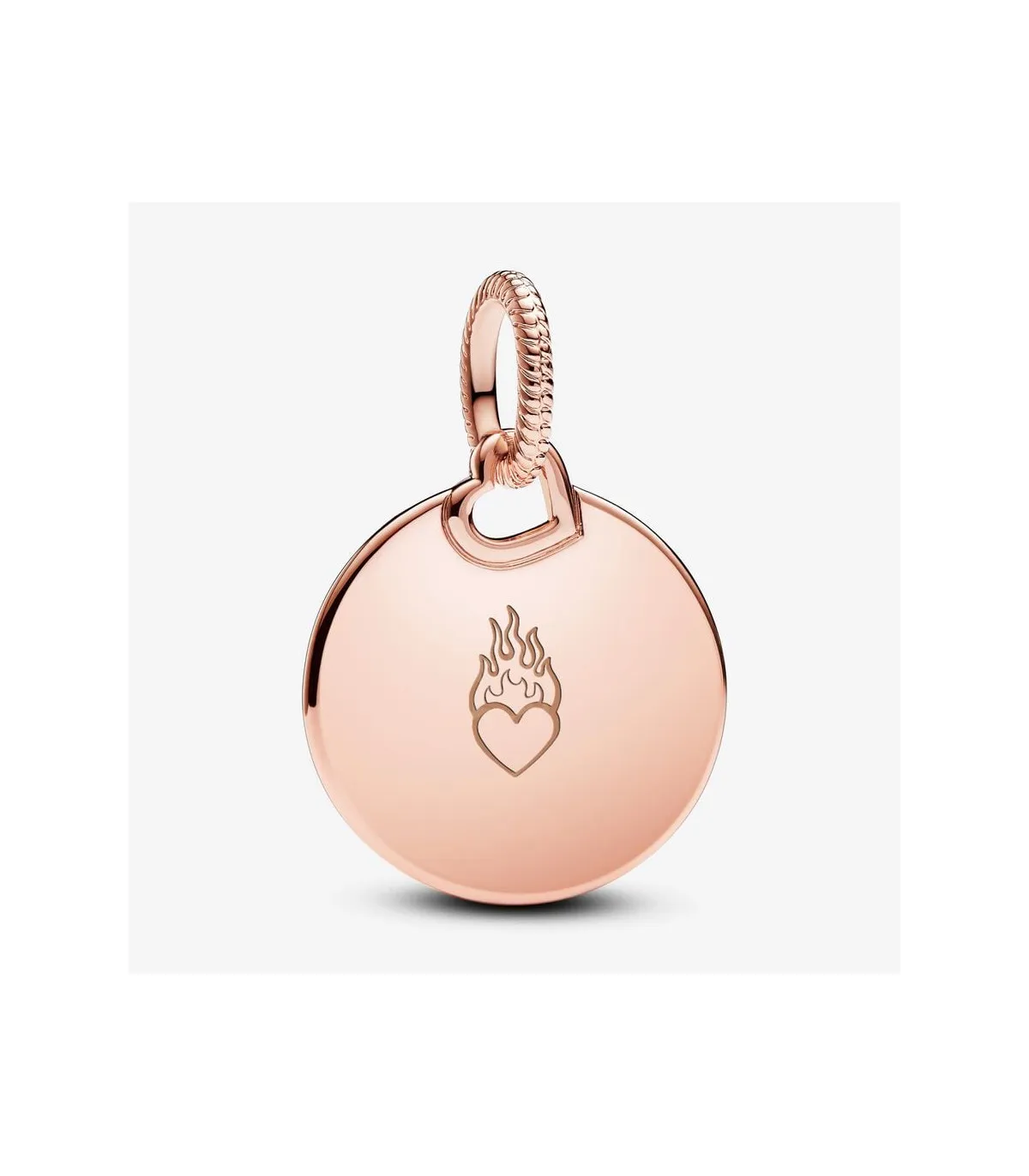 COLGANTE PANDORA ROSE ETIQUETA REDONDA GRABABLE  388610C00
