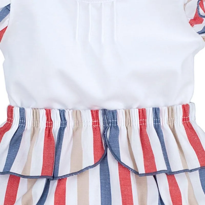 Conjunto bebe rayas de colores