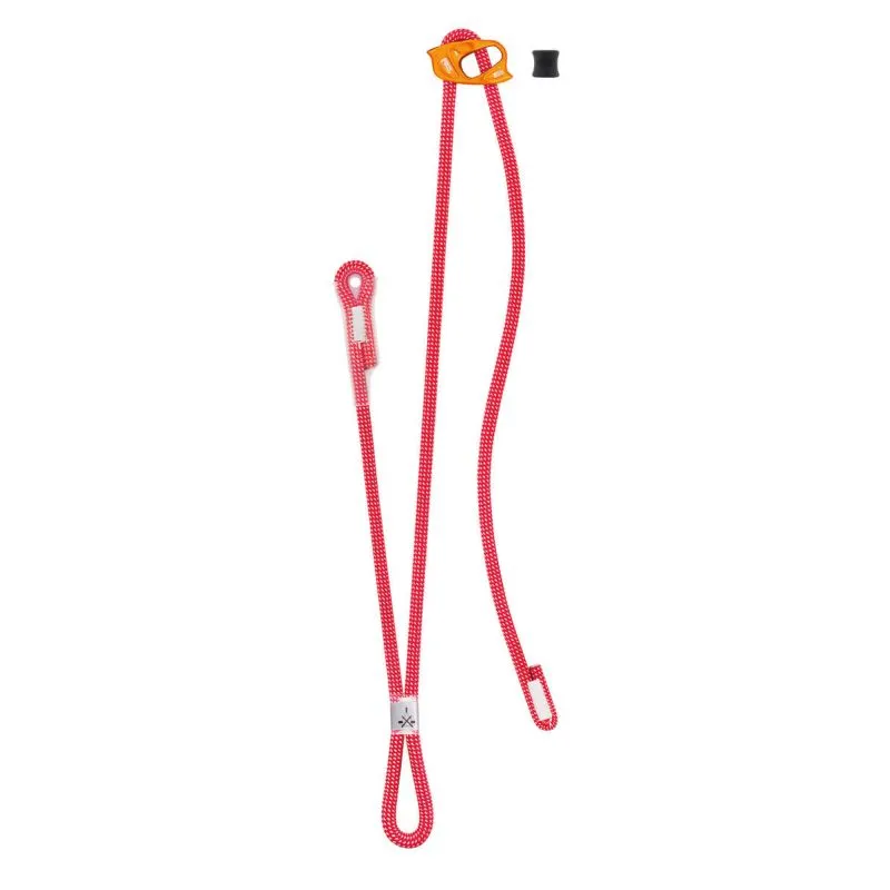 Cordón doble PETZL Dual Connect Adjust (naranja)