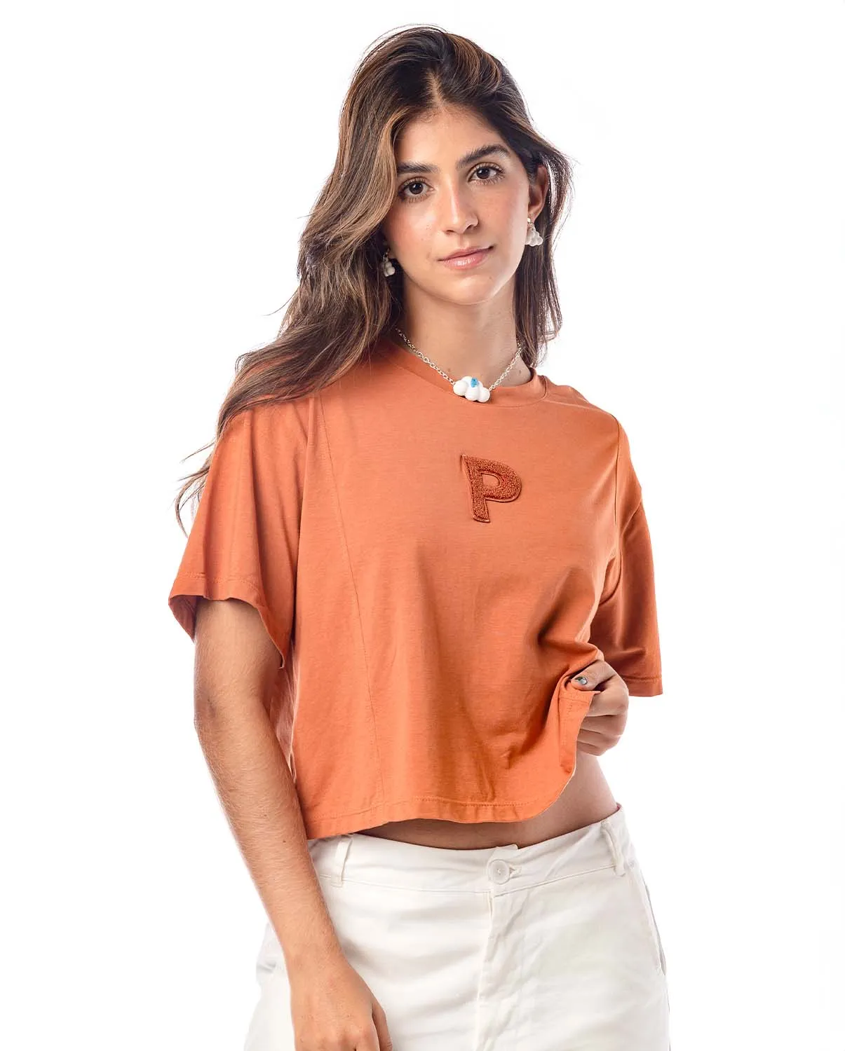 Crop Top Wind Cobre