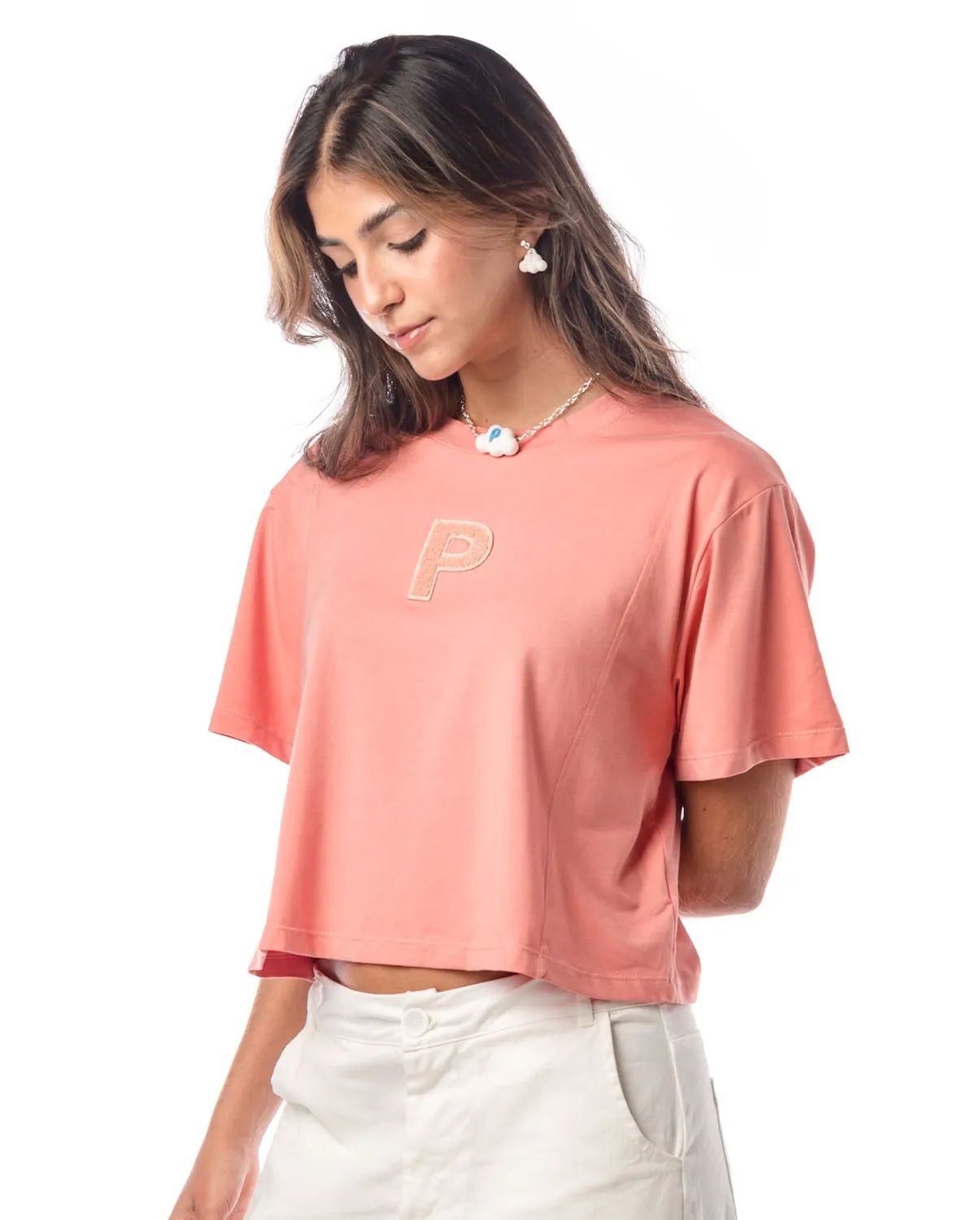 Crop Top Wind Peach