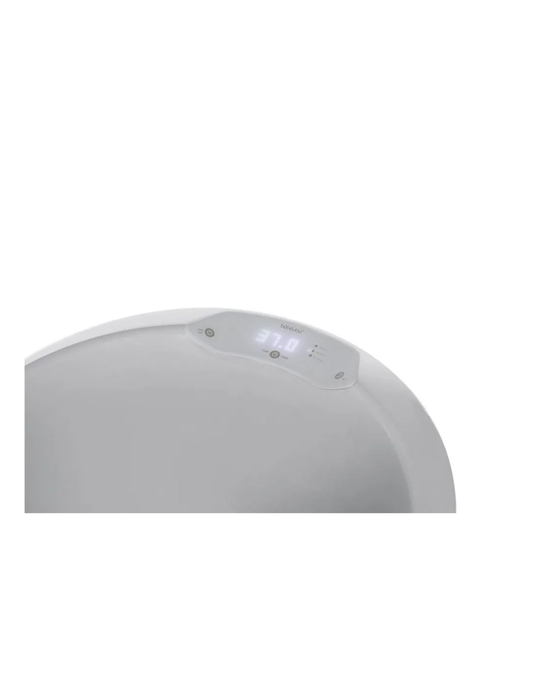 Cubeto de bañera sense led Bebé Jou gris claro