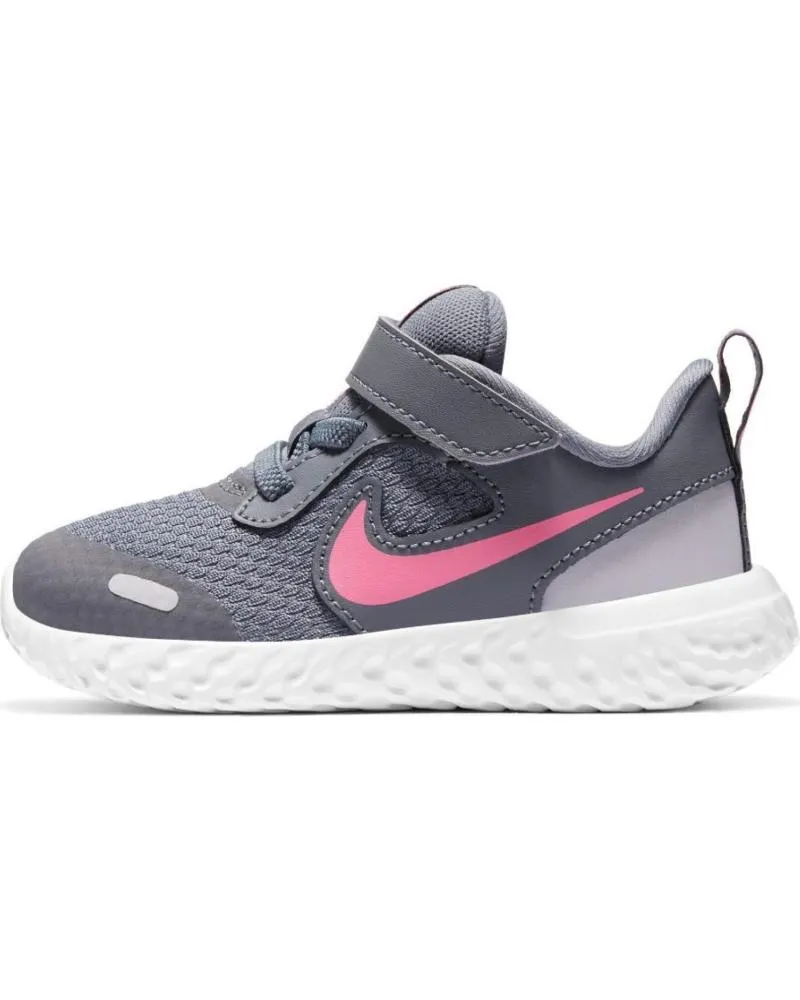 DEPORTIVAS NIKE  DE NIñA REVOLUTION 5 TDV GRISROSA 015  22  VARIOS COLORES