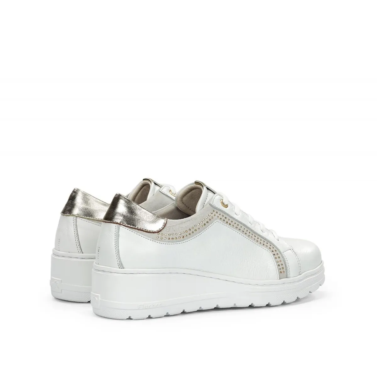 Deportivo de piel mujer Fluchos Aqua con brillantes F1997