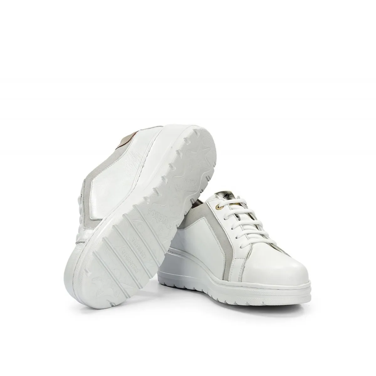 Deportivo de piel mujer Fluchos Aqua con brillantes F1997
