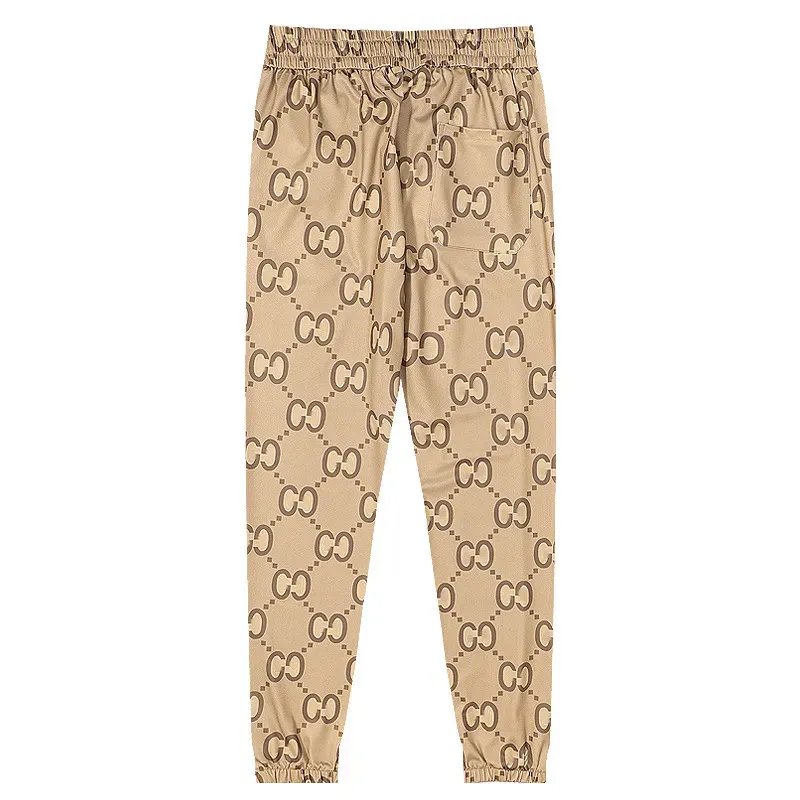 Diseñador de marca, pantalones para hombres, pantalones con alfabeto para hombres, pantalones deportivos, culturismo, fitness, d