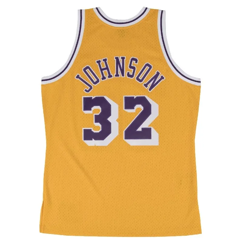  EQUIPACIONES OFICIALES BáSQUET MITCHELL&NESS LOS ANGELES LAKERS  MAGIC JOHNSON