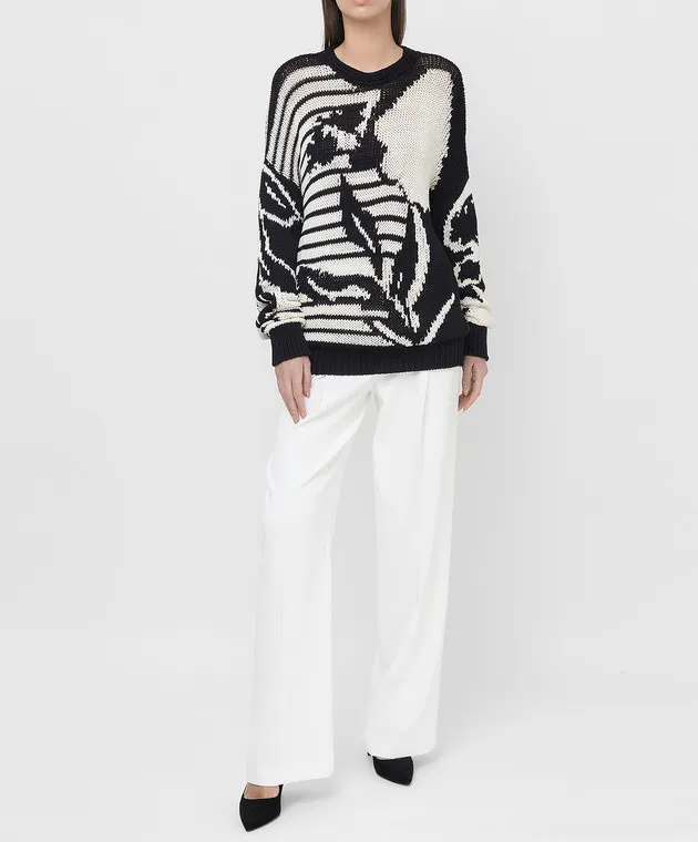 Ermanno Scervino Jumper with abstract pattern