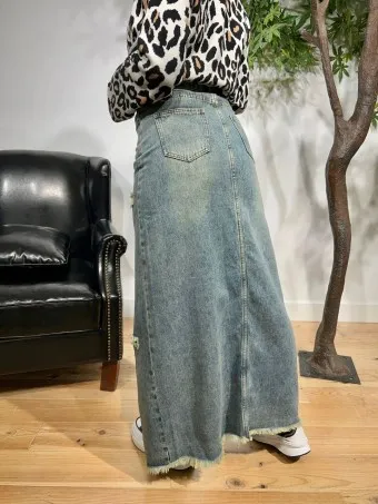 Falda Larga Denim FARGO
