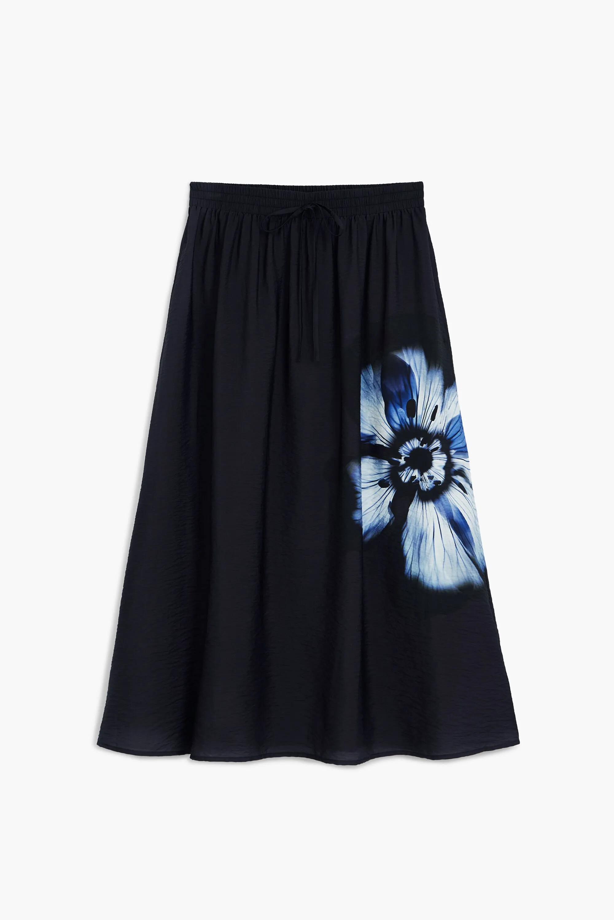 Falda larga flor