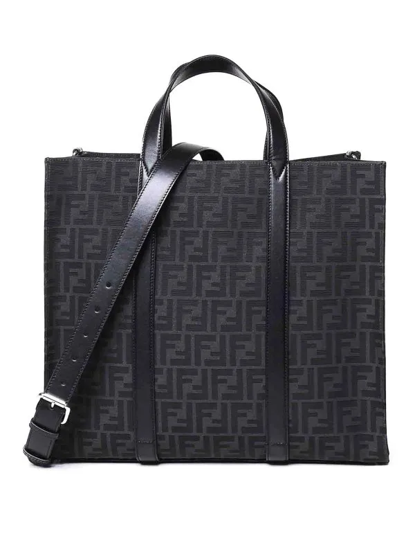 FENDI BOLSO SHOPPING  NEGRO