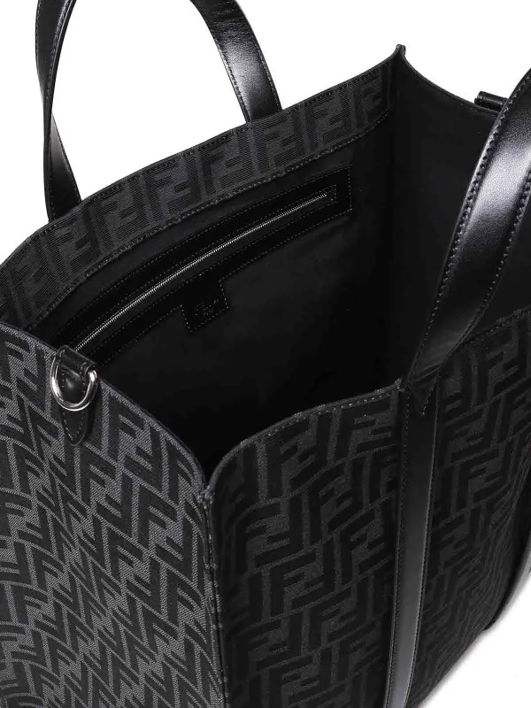 FENDI BOLSO SHOPPING  NEGRO