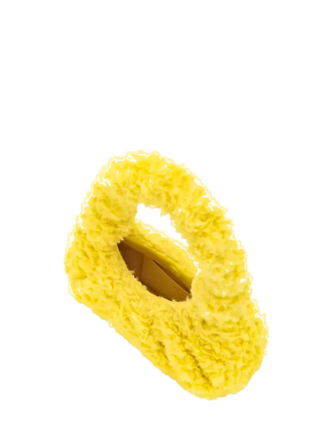 Gabbi Faux Fur yellow