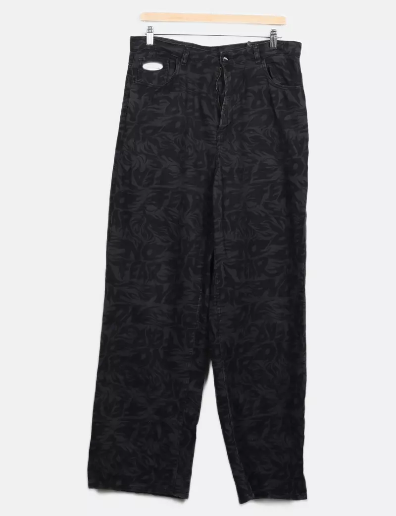 H&M Pantalones de tela Anchos