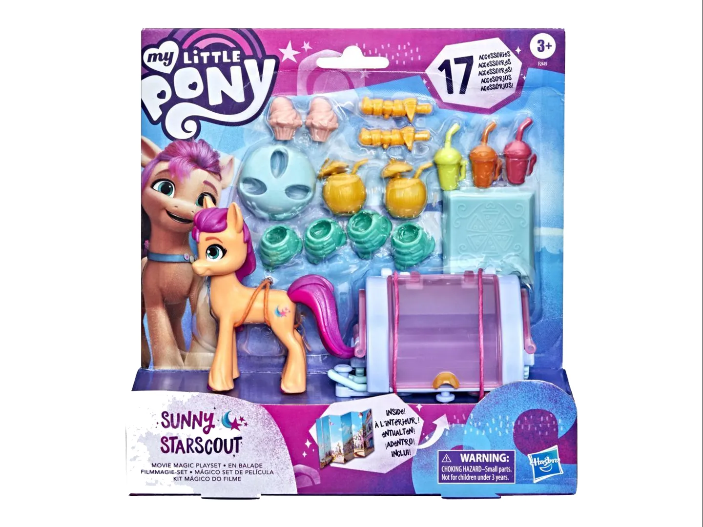 Hasbro Has F2449 Varios Mlp Movie Magic Playset Unica          (010)