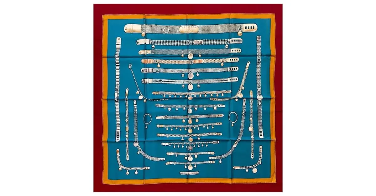 Hermès LE TRESOR DE MEDOR Azul 
