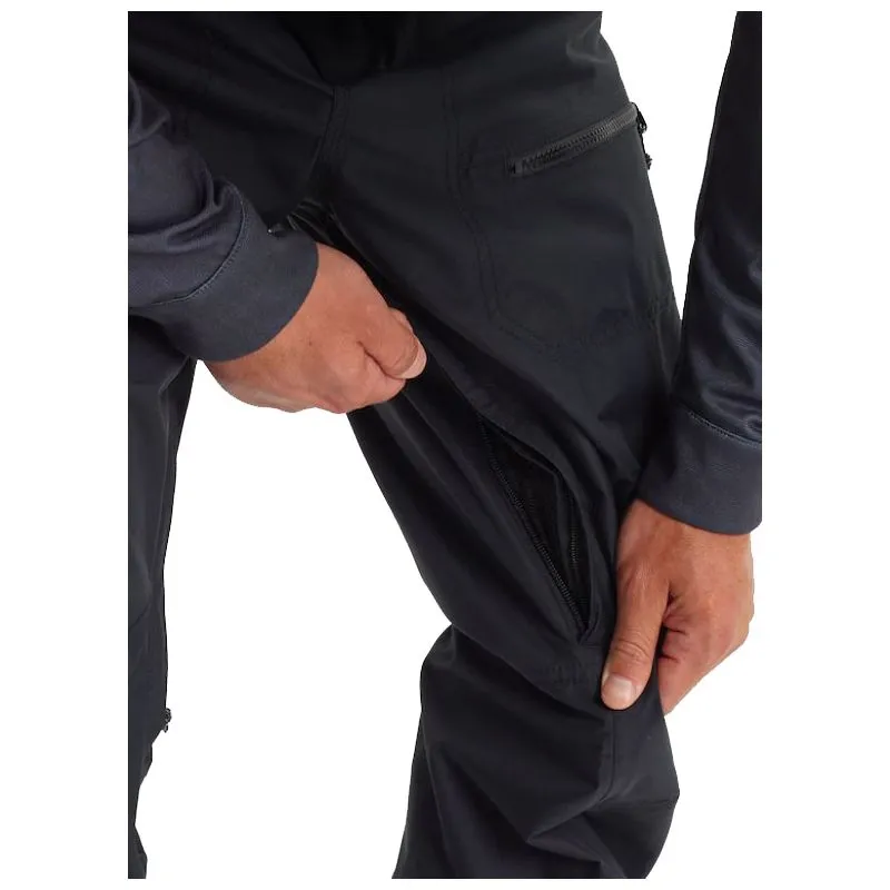Hombres Burton Pantalones Covert 2L (True Black)