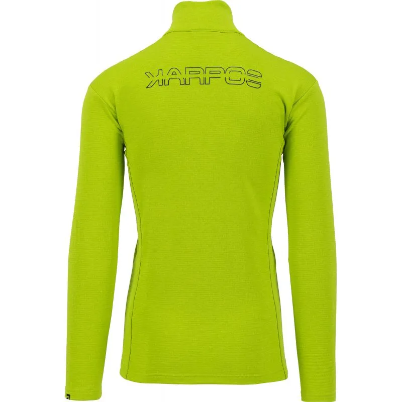 Hombres Karpos Midlayer Pizzocco 1/2 zip fleece (Lime Green)