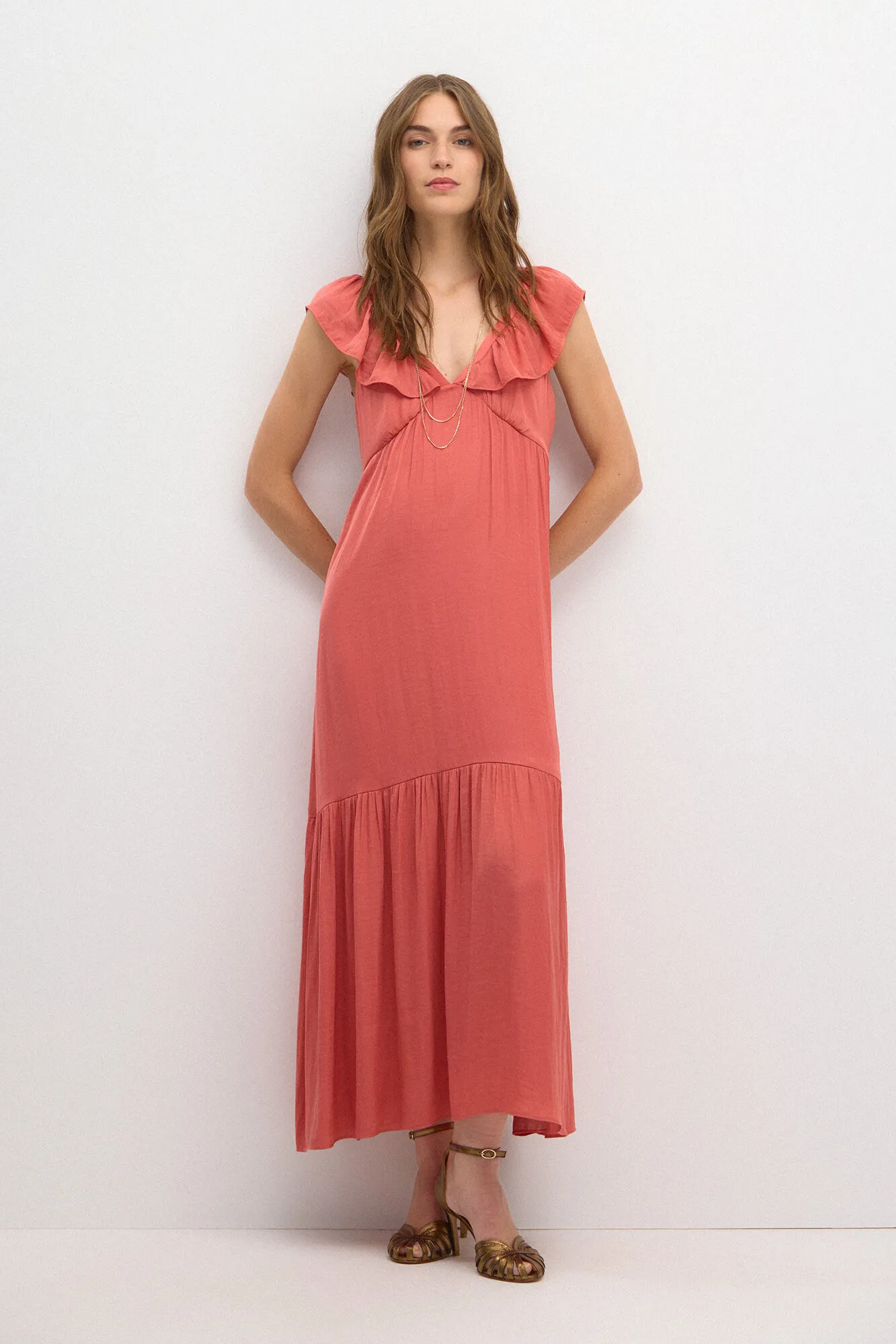Hoss Intropia Cora. Vestido volante.