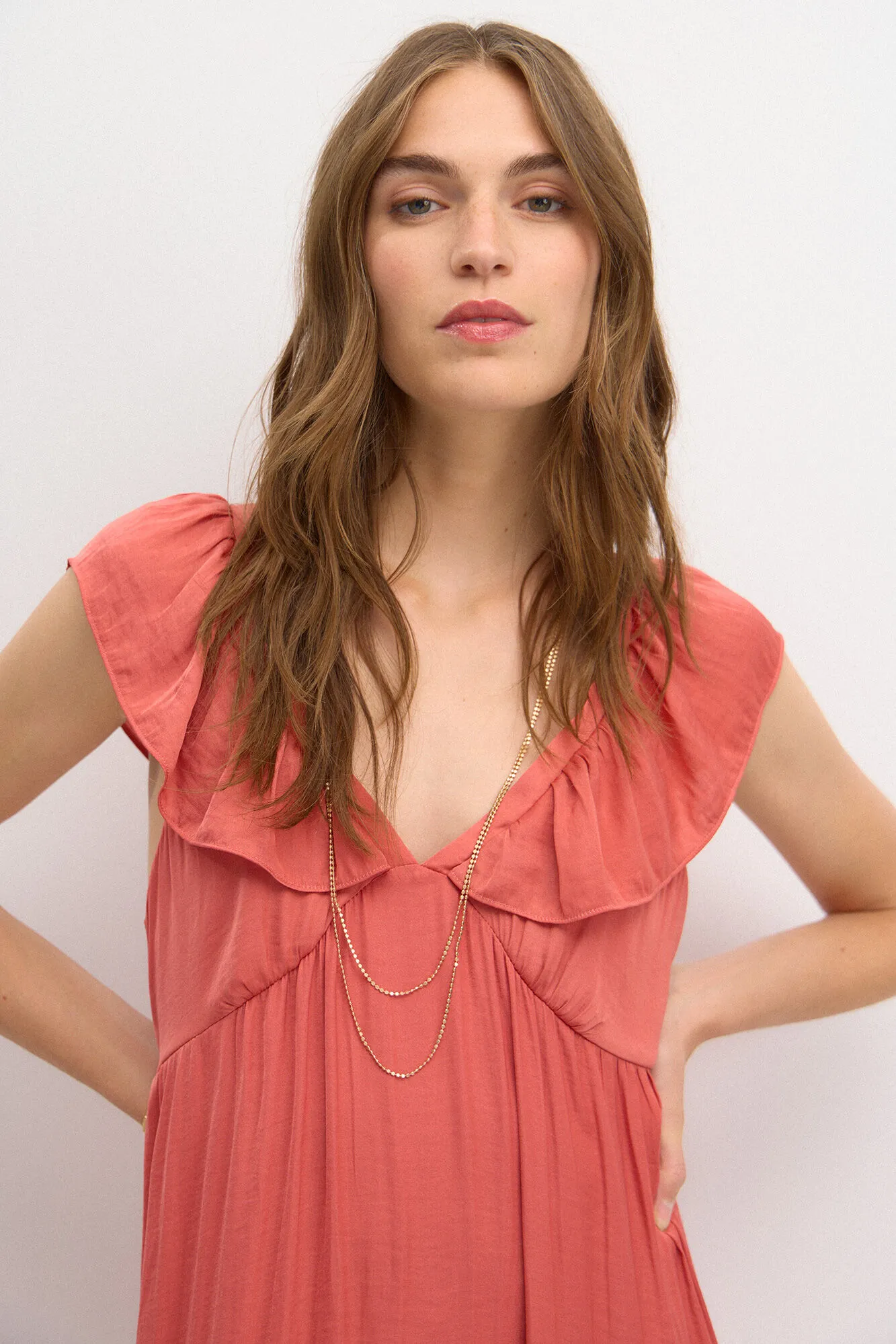 Hoss Intropia Cora. Vestido volante.